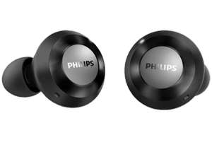 Auriculares True Wireless Philips TAT8505BK, 24h de autonomía, Bluetooth 5.0, negro con estuche de carga.