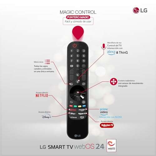 LG 43UT80006LA 43 ",UHD 4K, Serie UT80, Smart TV, WebOS24