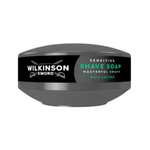 Wilkinson Sword Jabón de Afeitar Clásico para Hombre 125 g – Espuma de Afeitado Rica para Piel Sensible, Hidratante
