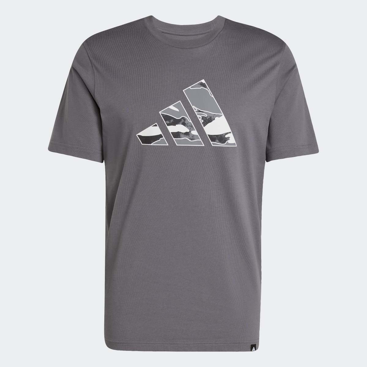 Camiseta de hombre Camo Logo adidas - Gris