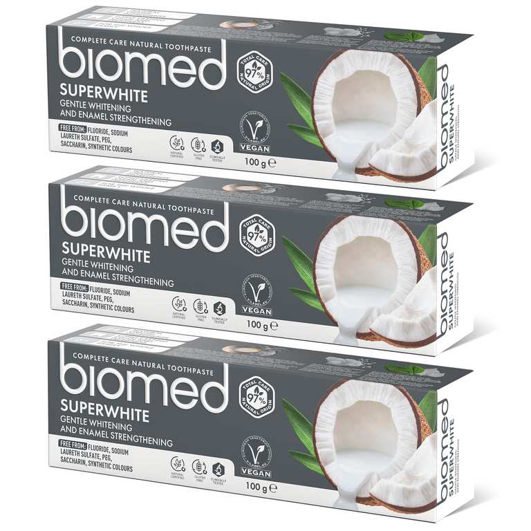 Imagen de BIOMED Pasta de Dientes Natural Co