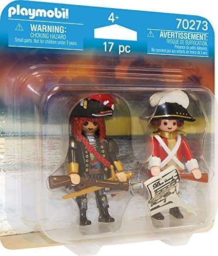 PLAYMOBIL set pirata y soldado