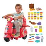 Play-Doh, Moto Repartidora de Pizzas de Juguete para Niños y Niñas de 3 a 5 Años