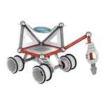 Geomag- Special Edition Rover NASA Construcciones Magnéticas, Color multicolor (blanco/gris/rojo/azul), 52 unidades (809) , color/modelo