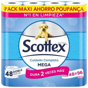 Scottex Megarollo Papel Higiénico - 48 rollos [Compra recurrente]