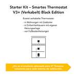 Termostato inteligente Tado Starter Kit V3 Black Edition