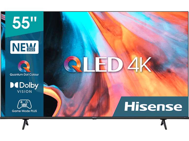 TV QLED 55"- Hisense 55E78HQ, 4K Smart TV