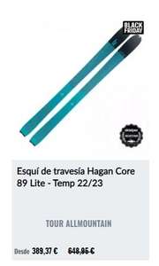 Esquís Hagan Core 89 Lite en oferta Black Friday