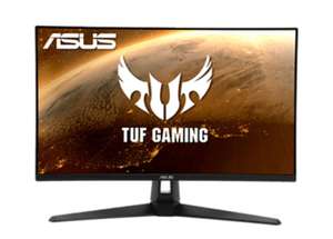 ASUS TUF Gaming VG279Q1A, 27" FHD, IPS, 1 ms MPRT, 165 Hz, AMD FreeSync Premium, Negro