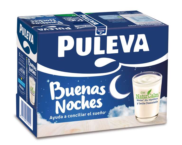 Puleva, Leche Buenas noches Pack 6 x 1L [0'95€/ud]