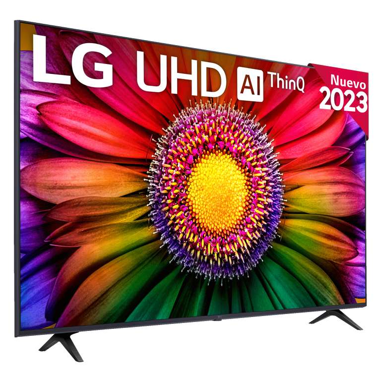 TV LED 50" - LG 50UR80006LJ, UHD 4K, Inteligente 5 4K Gen6, Smart TV, DVB-T2 (H.265), Azul ceniza
