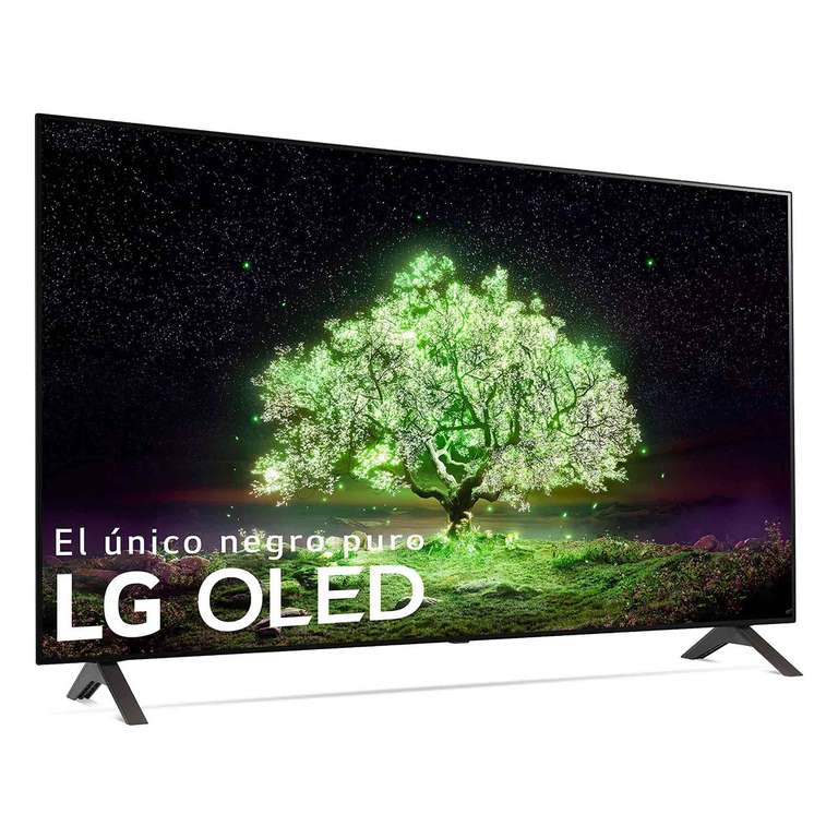 TV OLED 48" - LG OLED48A16LA, UHD 4K, SmartTV webOS 6.0, HDR Dolby Vision, Google Assistant, Negro