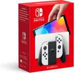 Consola Nintendo Switch OLED 7", Joy-Con, 64 GB, Blanca. Con cupón de bienvenida. Información en la descripción.
