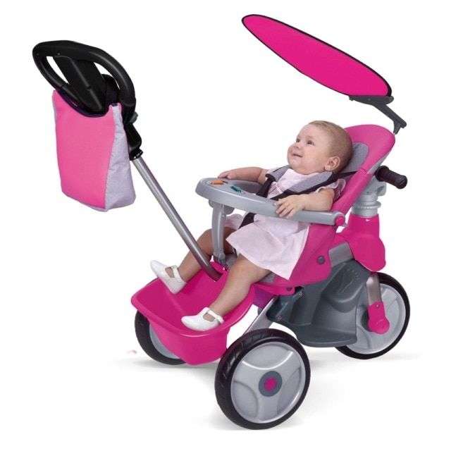 Triciclo evolutivo Baby Trike Easy Evolution Pink Feber