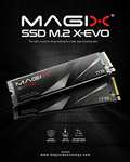 Magix X-EVO M.2 SSD PCIe, Velocidad de Lectura/Escritura de hasta 2500/1500 MB/s, Gen3x4 NVMe 3D NAND (1TB)