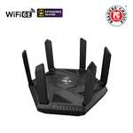 ASUS RT-AXE7800 - Router WiFi 6E Extensible de triple banda, 6GHz, puerto 2.5G, seguridad de red, Instant Guard, control parental, VPN,,,