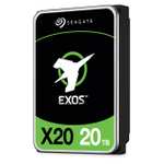 Seagate Exos X20, 20 TB, Disco Duro SATA de 3,5" a 6 GB/s, 7.200 RPM, 256 caché
