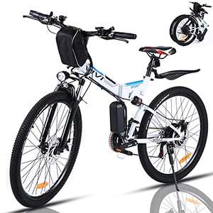 VIVI - Bicicleta Electrica Plegable. 250W. Bicicleta de 26"