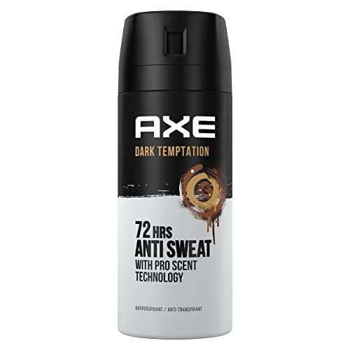 Axe Desodorante para Hombre Antitranspirante Dark Temptation 150ml - Pack de 6