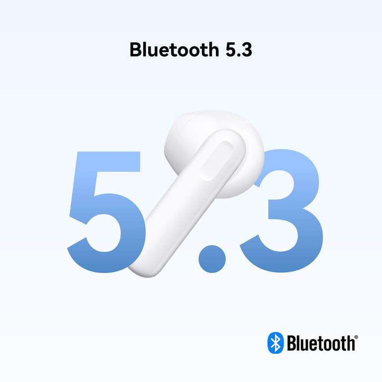 HUAWEI FreeBuds SE 2 - Auriculares 40 Horas Batería, Protección IP54 contra el Polvo/Salpicaduras, Bluetooth 5.3, IOS/Android, Ceramic White
