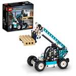 LEGO 42133 Technic Manipulador Telescópico, Vehículos de Construcción, Juguete para Niños y Niñas de 7 Años o Más, Camión Grúa y Carretilla,