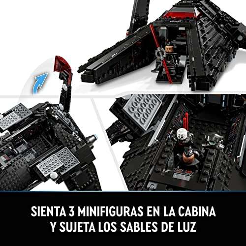 LEGO Star Wars Transporte Inquisitorial Scythe, Nave Estelar para Construir, Espadas Láser de Juguete, OBI-WAN Kenobi Set