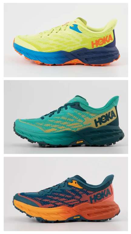 HOKA SPEEDGOAT 5 - Zapatillas de trail running modelos hombre y mujer . (Este 79€)
