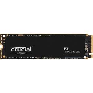 Crucial P3 2TB PCIe NVMe Gen3 - Disco Duro M.2