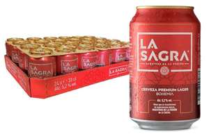 24x Latas La Sagra - Cerveza Lager estilo Pilsner 33cl [0,45€/LATA]