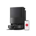 roborock Qrevo S5V Robot Aspirador 12,000Pa de Succión, Doble Cepillo Anti Enredos, Evitación Inteligente de Obstáculos