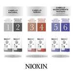 Nioxin Sistema 4 - Trial Kit de 3 Pasos - Tratamiento para Cabello Teñido que Proporciona el Doble de Densidad