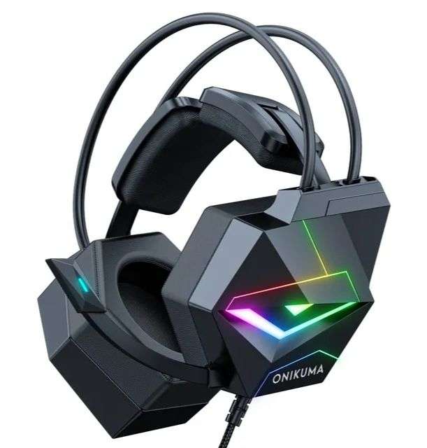 ONIKUMA-auriculares X20 RGB para videojuegos