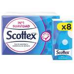 4 x Pañuelos Scottex P8 — Paquete de 8 unidades [Total 32 unidades] 1,10€/Paquete