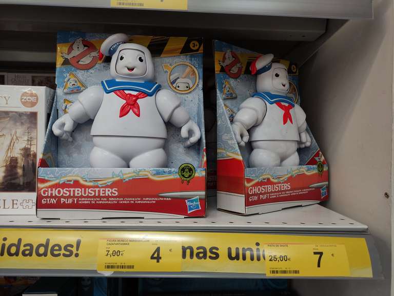 Fantasma Ghostbusters Marshmallow de Hasbro - Carrefour (Ciudad de la Imagen, Madrid)