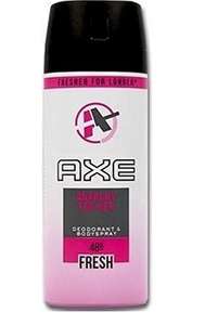 6 desodorantes spray corporal Axe para mujer Anarchy for Her, 150 ml