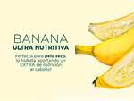 Garnier Fructis Hair Food Pack Banana Nutritiva con Champú, Acondicionador y Mascarilla.