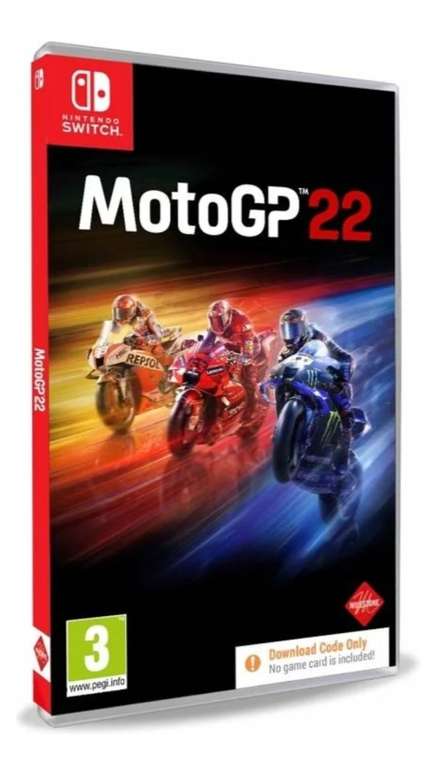 Nintendo Switch MotoGP 22 (Código de Descarga en Caja)
