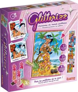 Juego de pintar con purpurina Gliterizz set bailarinas (tiendas físicas) - Toy Planet Islazul