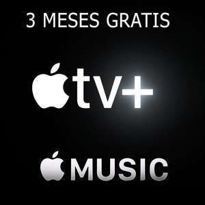 GRATIS :: 3 Meses de Apple TV+ y Apple Music