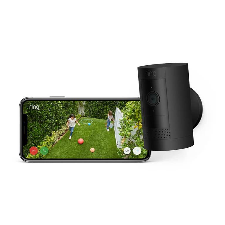 Ring Cámara exterior con batería (Stick Up Cam) | Cámara de vigilancia wifi para tu domicilio sin cables, con vídeo Hd