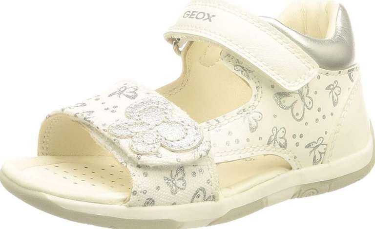 Geox B Sandal Tapuz Girl, First Walker Shoe Bebé-Niñas