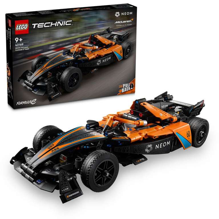 LEGO 42169 Technic NEOM McLaren Formula E Race Car Set