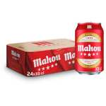 Mahou 5 estrellas 2 pack de 24 x 33 cl