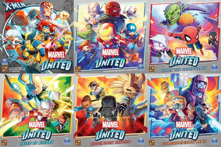 Recopilatorio de Marvel United - Juegos de Mesa