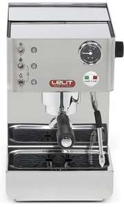 Lelit PL41LEM Anna, Máquina de Espresso Semiprofesional – Manómetro Retroiluminado