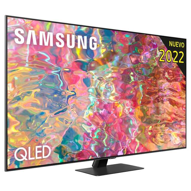 TV QLED 214 cm (85") Samsung QE85Q80B UHD 4K, Quantum HDR 1500, Smart TV, Inteligencia artificial, Dolby Atmos (1.899 € con ECI Pllus)