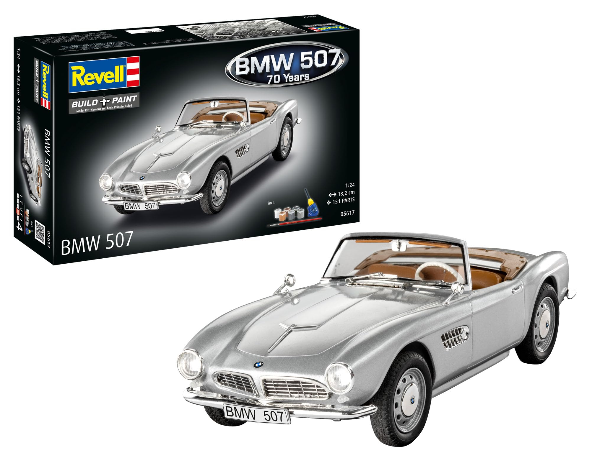 Maqueta Revell BMW 507-70 años de BMW 507, escala 1:24