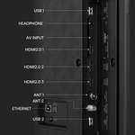 Hisense 55A6K UHD 4K - Smart TV VIDAA de 55 Pulgadas con Dolby Vision y Control por Voz (2023)