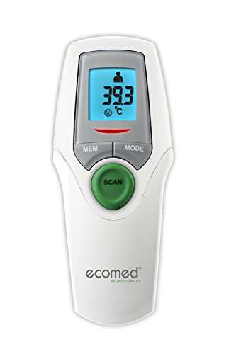 Ecomed TM-65E termómetro clínico digital infrarrojo para bebés, niños y adultos