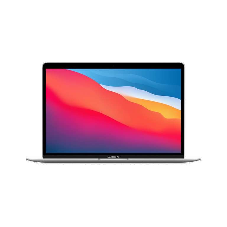 Apple MacBook Air (2020), 13.3" Retina, Chip M1 de Apple, 8 GB RAM, 512 GB SSD, MacOS, Teclado Magic Keyboard con Touch ID, Plata